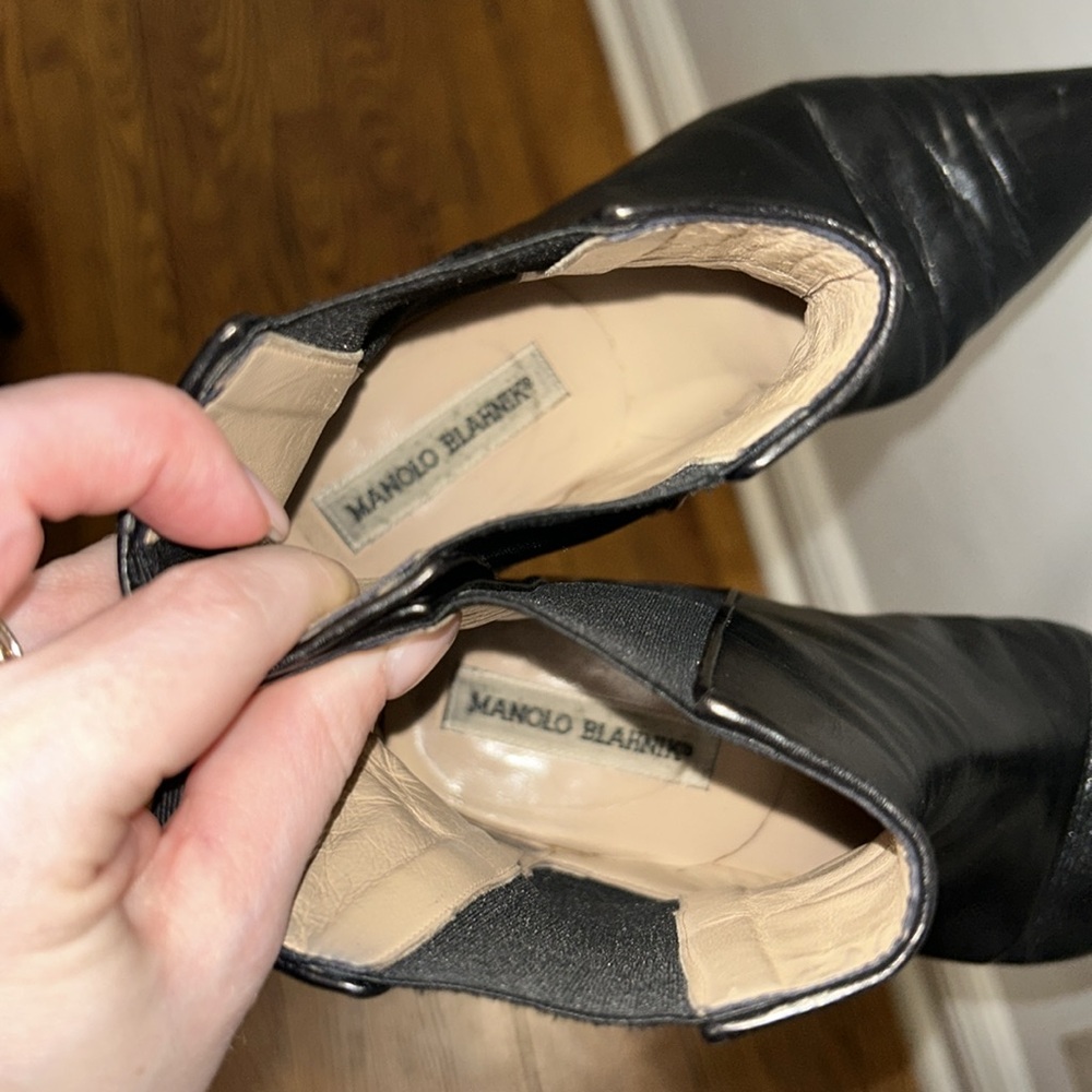 Manolo Blahnik Vintage Boots - Picture 6 of 8